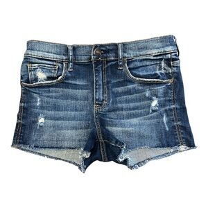 Abercrombie & Fitch Distressed Denim Shorts